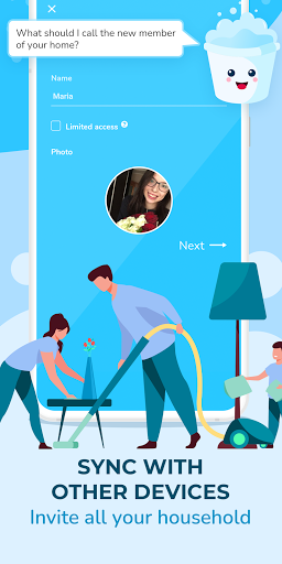 Sweepy: Home Cleaning Schedule