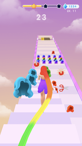 Dancing Hair - Music Race 3D