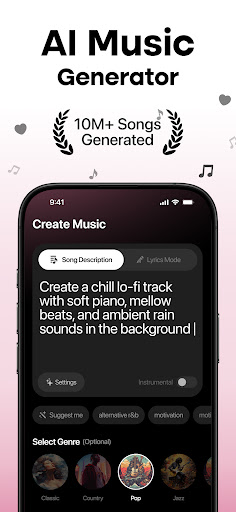 MyTunes : AI Music Generator