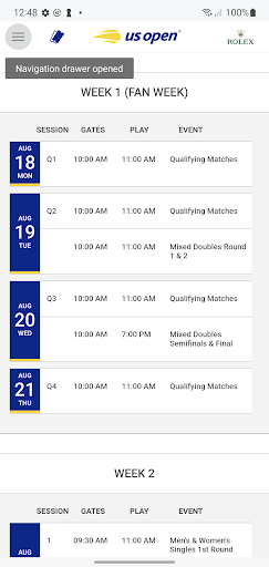 US Open Tennis Championships