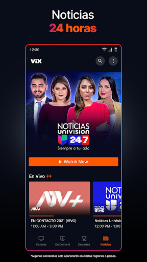ViX: TV, Deportes y Noticias