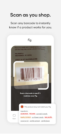 Fig: Food Scanner & Discovery