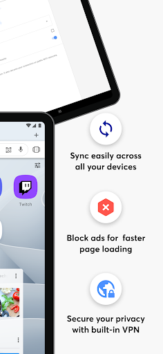 Opera browser with AI
