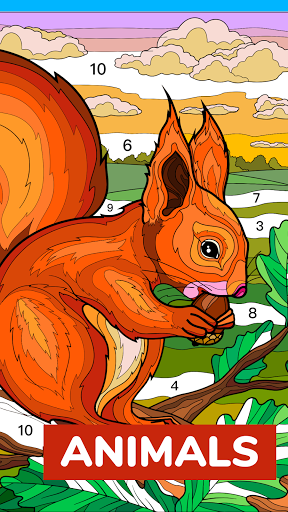 Calm Color - Color By Number