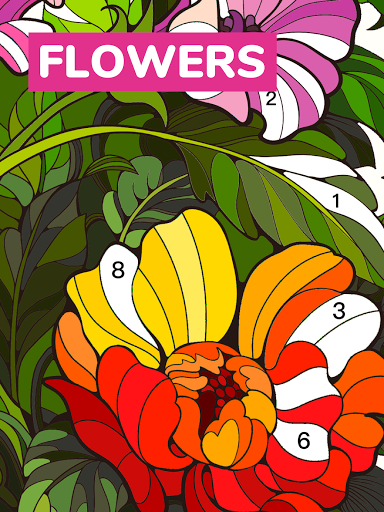 Calm Color - Color By Number