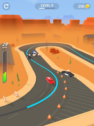 Line Race: Police Pursuit