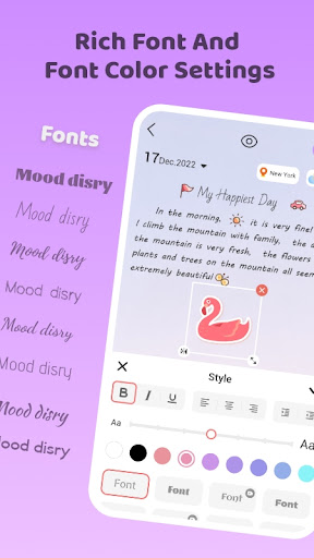 Mood Diary - Diary With Lock