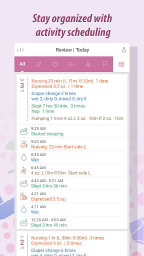 Baby Tracker - Newborn Log