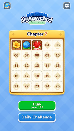 Jigsawcard Solitaire Puzzle