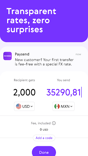 Paysend: Simple Money Transfer