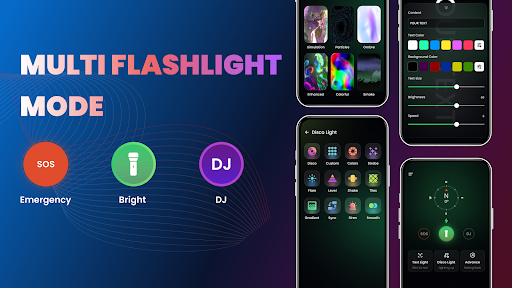 Led Light & 3D Wallpaper App