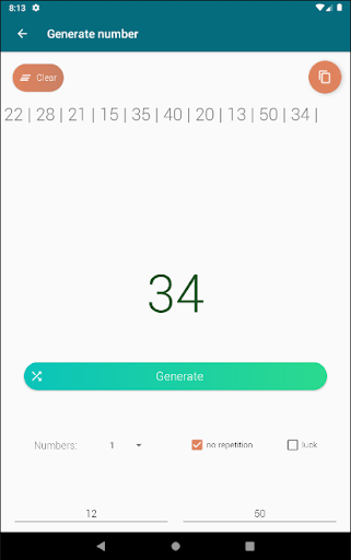 Random Number Generator