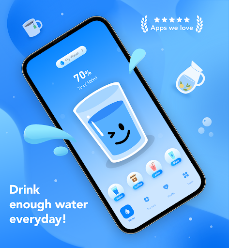 Water Tracker, Calorie Counter