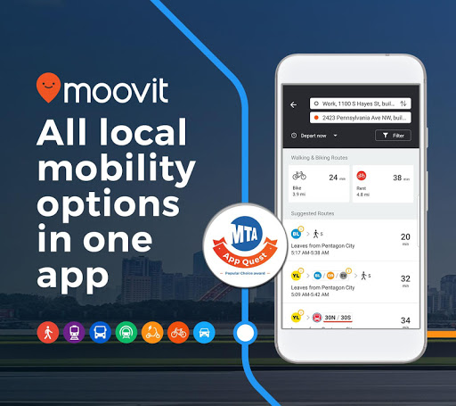 Moovit: Bus & Train Schedules