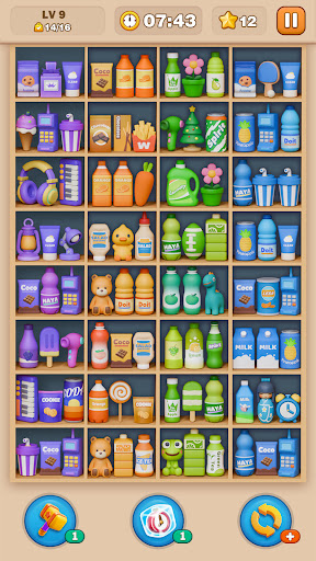 Goods Puzzle: 3D Sorting Games