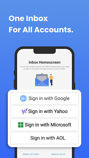 Inbox Homescreen