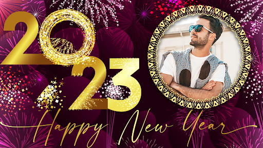 Happy New Year Photo Frame2023