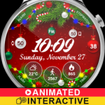Christmas Lights Watch Face