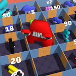 Alphabet Battle: Room Maze